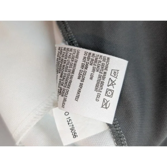 Fox Racing Jersey Top Short Sleeve Women's Large Colorblock Cycling 1/4 Zip Gray - Picture 5 of 8